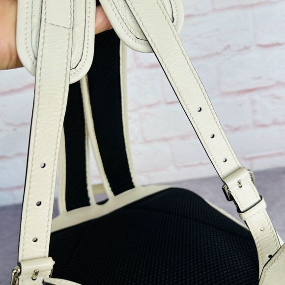 Gucci Embossed Leather Print Gg Backpack main image 6